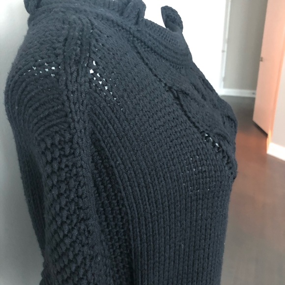 Elie Tahari Merino Wool 3/4 bell sleeve - Picture 6 of 8